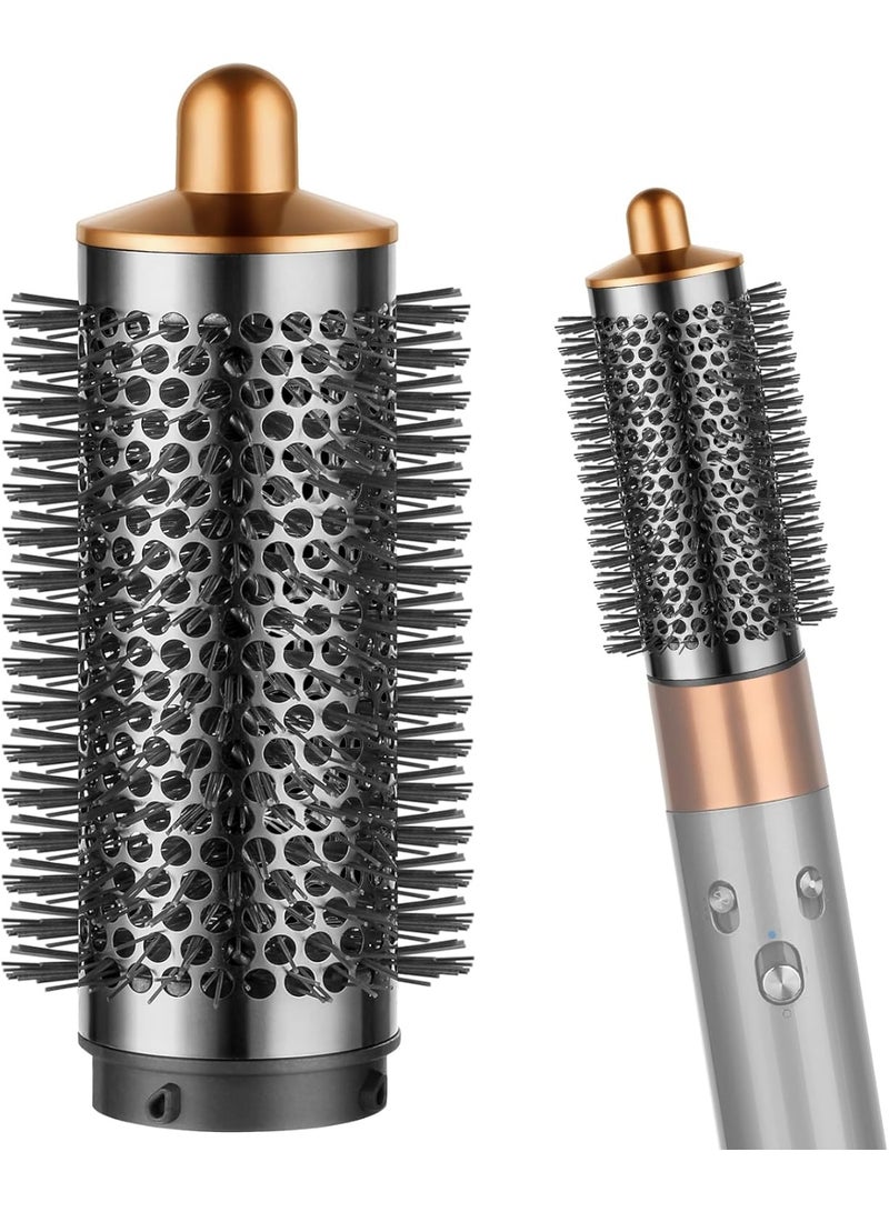 مرفق فرشة دائرية لجهاز Dyson Airwrap، فرشة بيضاوية دائرية لزيادة الحجم، إكسسوارات لجهاز Dyson Airwrap (ذهبي) - Image 1