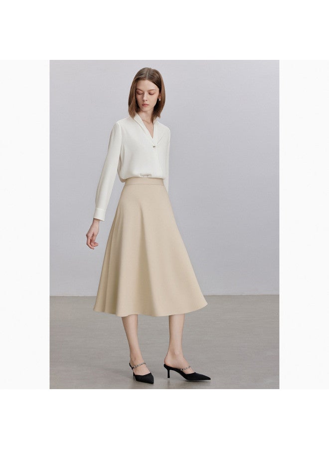 Fapai Women's Half-skirt Professional Commuting Business Versatile Simple Temperament High-end Sense Skirt - Image 4