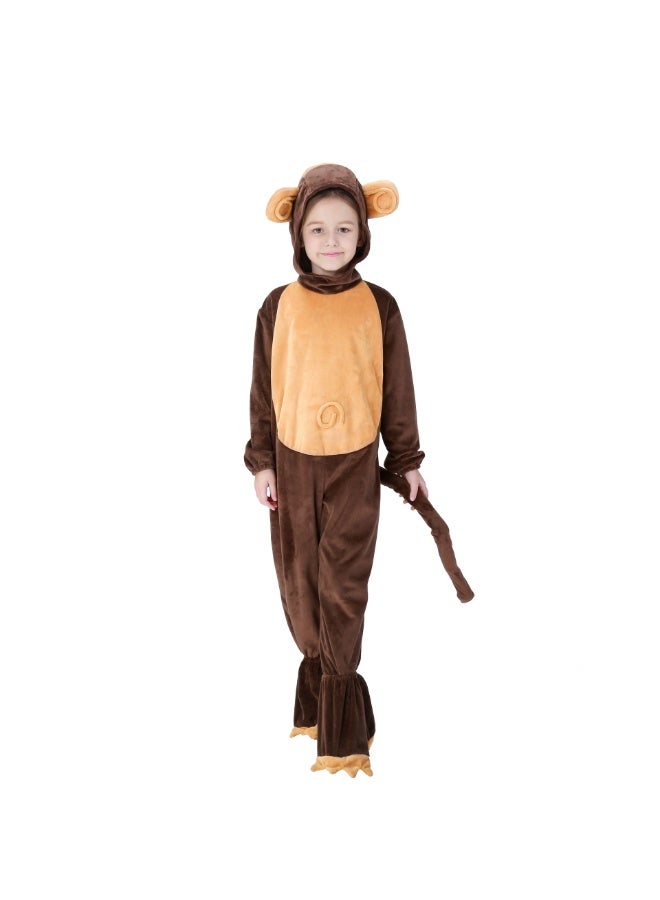 NIBEMINENT Children dress up as monkeys to play the role of home clothes - Image 1