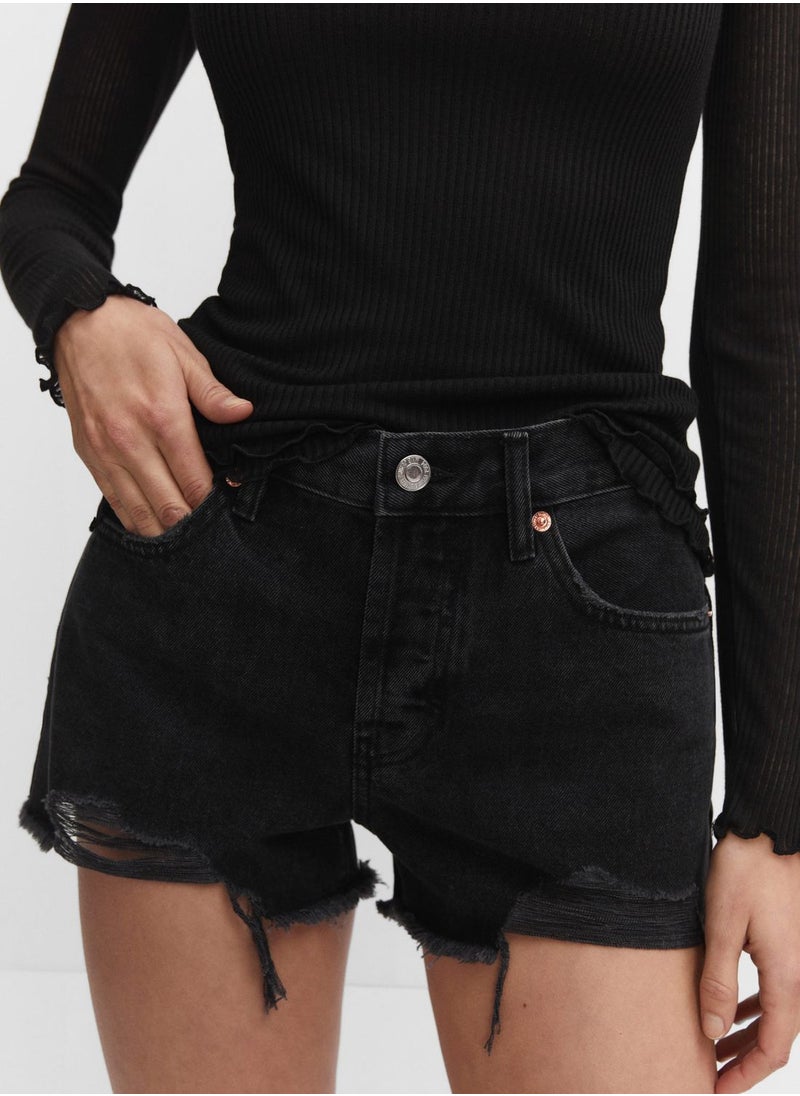 MANGO - High Waist Short - Image 1