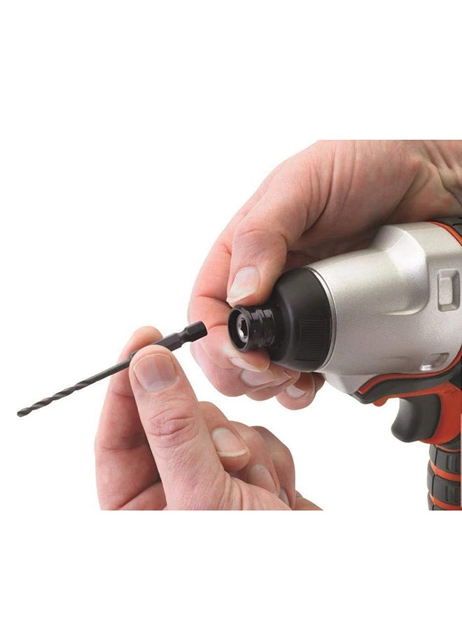 BLACK+DECKER Mullti-Evo Multitool Impact Driver Attachment for Screwdriving & Fastening, Orange/Black - MTIM3-XJ,2 years warranty Silver/Black - Image 4