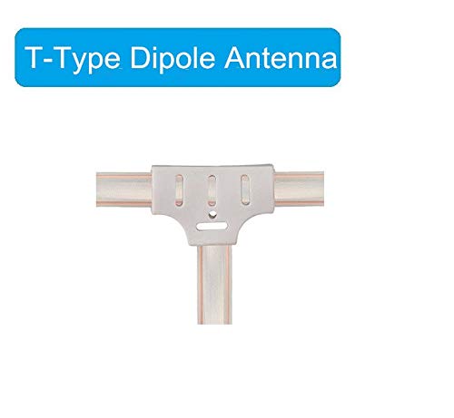 Ancable 300 Ohm FM Antenna T Shape Dipole Radio Ant with Spade Terminal for Yamaha Sharp JVC Denon Marantz Vintage Stereo Tuner Receiver - Image 4