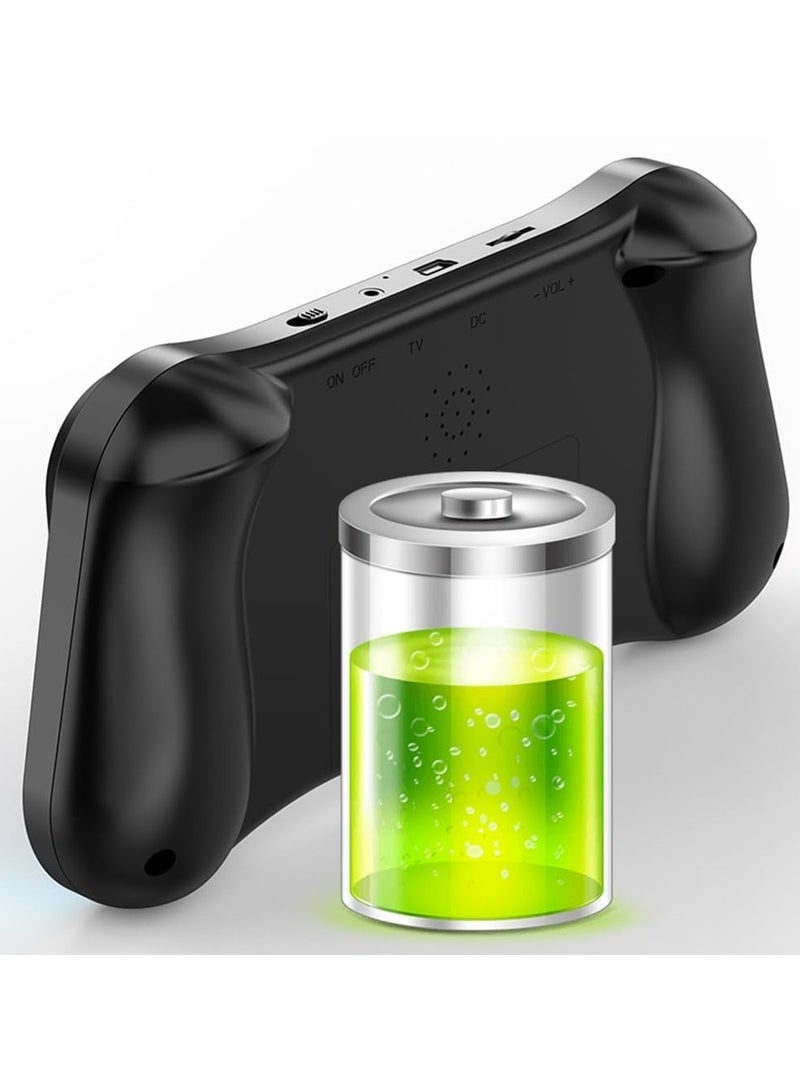 جهاز تشغيل العاب الفيديو الرقمية محمول باليد، مشغل العاب صغير للغاية 500 لعبة اف سي كلاسيكية 3.5 انش تدعم شاشة ملونة لتوصيل التلفزيون واثنين من اللاعبين ببطارية قابلة لاعادة الشحن 1020mAh - Image 5