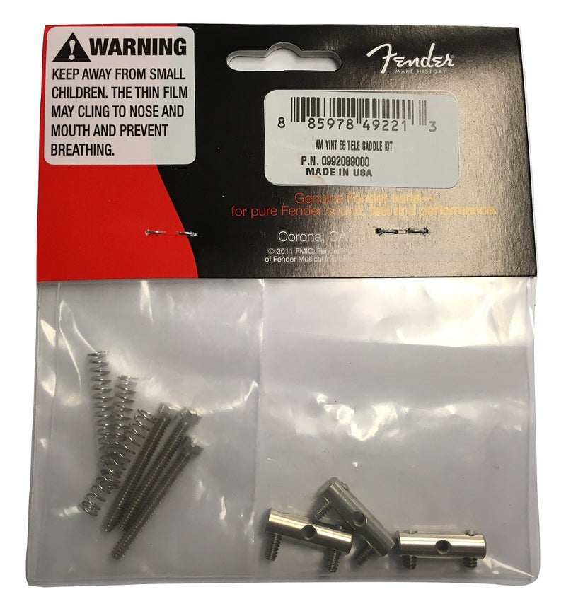 Fender Pure Vintage 58 Telecaster Saddle Kit - Image 3