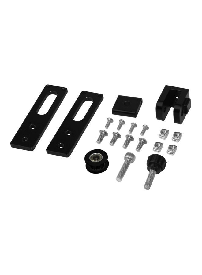 NIBEMINENT V-Groove Profile X-Axis Synchronous Belt Stretch For Creality Ender-3 CR-10/10S 3D Printer Accessories Parts Black/Silver  - Image 2