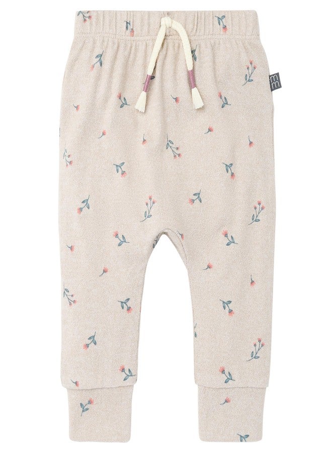 Modern Moments by Gerber baby-girls Hacci Top and Pant Set, Beige Heather, 6-9 Months - Image 4