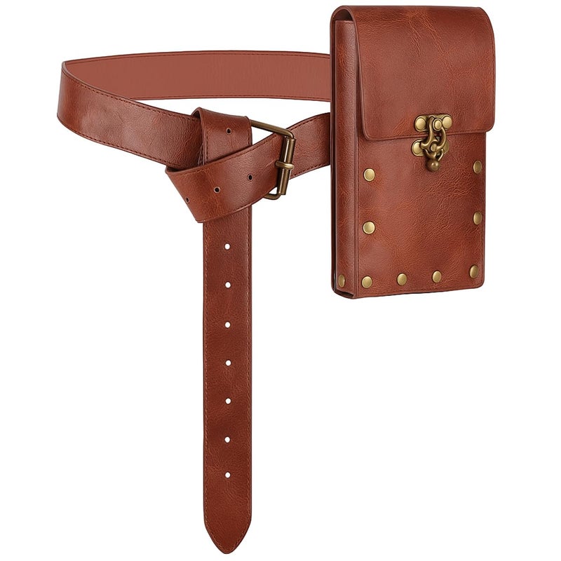 Valentoria Renaissance Costume Accessory Retro Belt Pouch Steampunk Medieval Casual Waist Bag Gothic Festival Cosplay Halloween Sets - Image 1