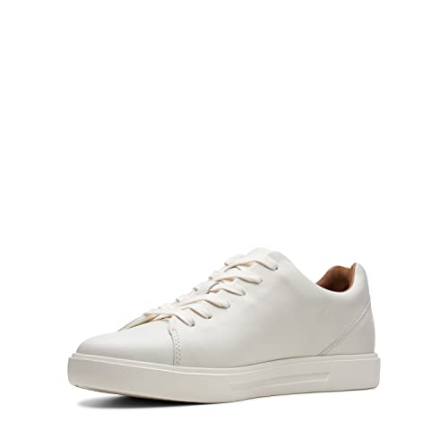 clarks حذاء كلاركس للرجال من نوع أون كوستا، جلد أبيض، 9 - Image 1