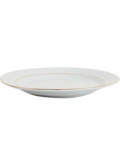 Porland Hazan Gold Gilt Flat Plate 20CM 2 Piece 04POR031036  - Image 2