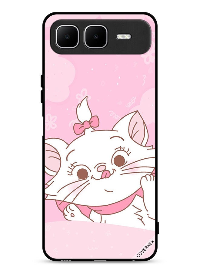 Covernex Infinix Smart 10 Plus Protective Case Cover Cat Clip Art
