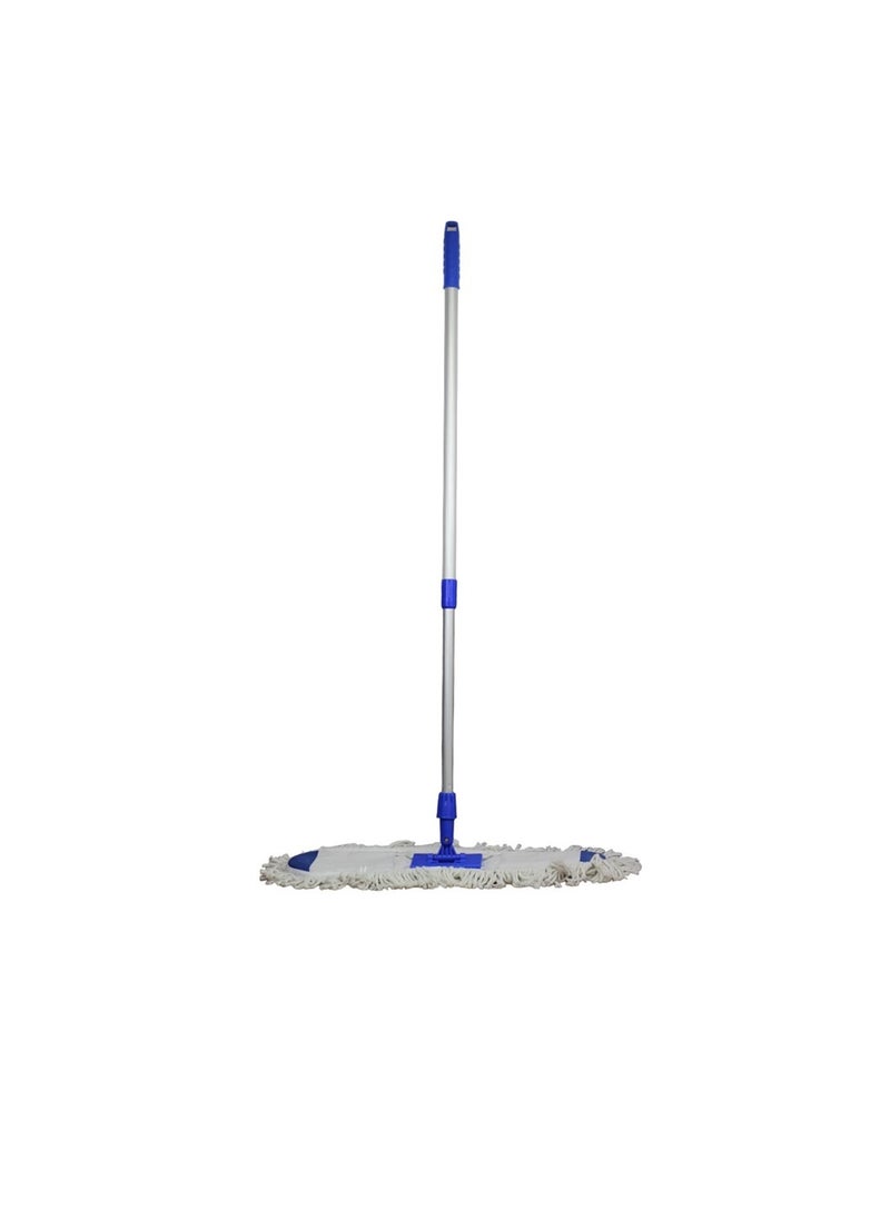Clean and Care Cotton Flat Mop with Stick Adjustable Handle Home Kitchen Office Cleaning Long handle Reusable Easy to clean 40cm Size - pzsku/ZCB77807612055B587555Z/45/_/1717745557/ba6f1b91-eae4-4ce4-abf1-602854546b0b