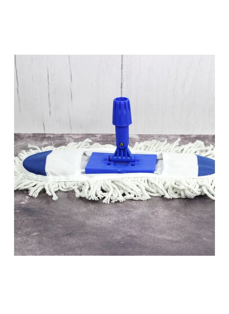 Clean and Care Cotton Flat Mop with Stick Adjustable Handle Home Kitchen Office Cleaning Long handle Reusable Easy to clean 40cm Size - pzsku/ZCB77807612055B587555Z/45/_/1717745579/ad91e654-3d9f-44b0-86e7-bce62394f1ed