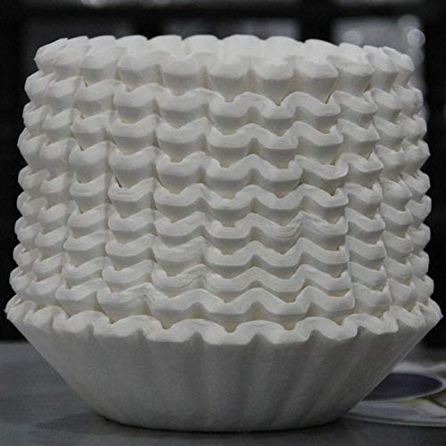 AMZ Empire Bunn 6001 500 Count Brew 12-Cup Commercial Coffee Filter, White, Fluted Paper Basket Coffee Ware, Case of 500 Sheets by AMZ Empire - Image 4