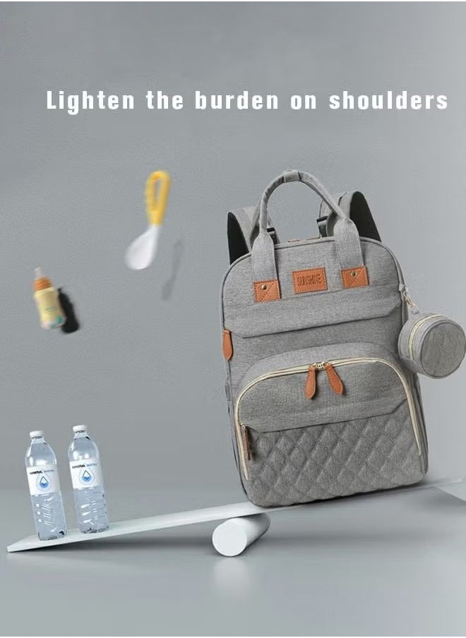 Generic - Baby Diaper Bag Backpack, Multifunction Diapers Changing Station for Boys Girls Outdoor and Travel, Infant Shower Gifts, Large Capacity, 900d Oxford, USB Port - Image 1