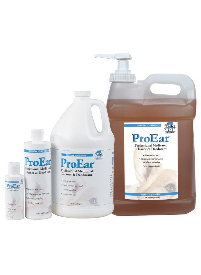 توب بيرفورمانس منظف الأذن الطبي الاحترافي من بروير - حل متعدد الاستخدامات وفعال لتنظيف آذان الكلاب والقطط، 16 أونصة. - Image 2