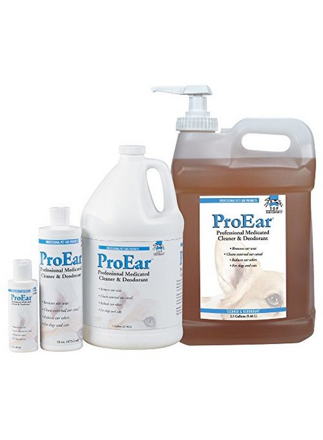 توب بيرفورمانس منظف الأذن الطبي الاحترافي من بروير - حل متعدد الاستخدامات وفعال لتنظيف آذان الكلاب والقطط، 16 أونصة. - Image 3