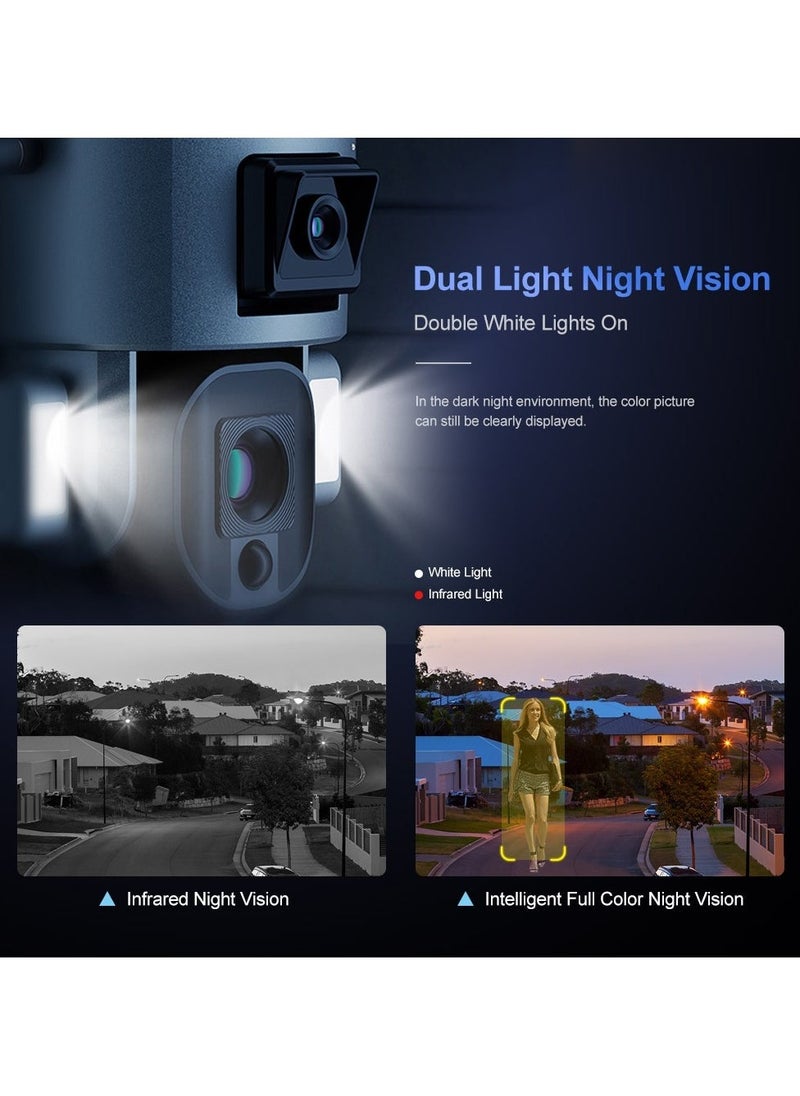 LS Vision (with 128G TF SD card)MS1 Solar 4G / 4K PTZ Security Camera – 20× Optical Zoom (300 m) | Dual 4K Lenses  - Image 3
