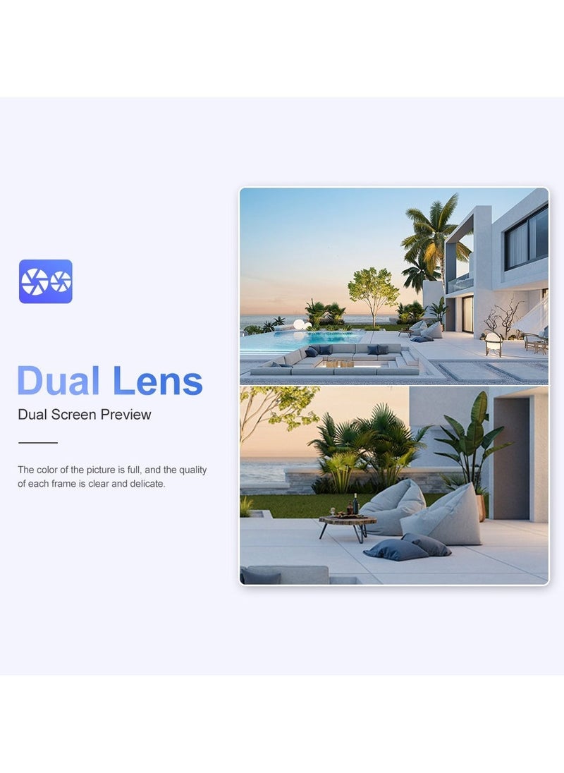 LS Vision (with 128G TF SD card)MS1 Solar 4G / 4K PTZ Security Camera – 20× Optical Zoom (300 m) | Dual 4K Lenses  - Image 4