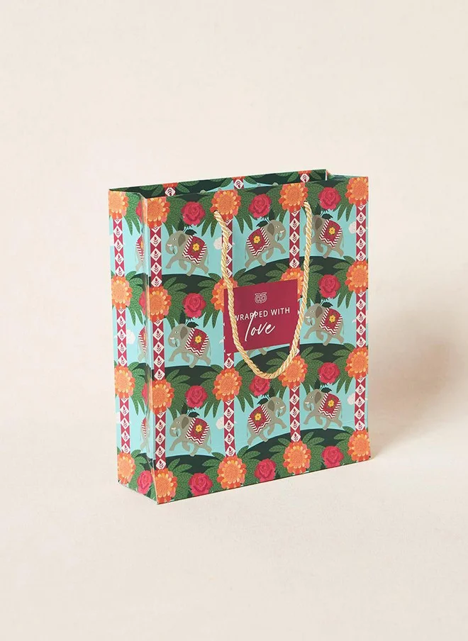 Chumbak Royal Tuskar Gift Bag with Tag - Small