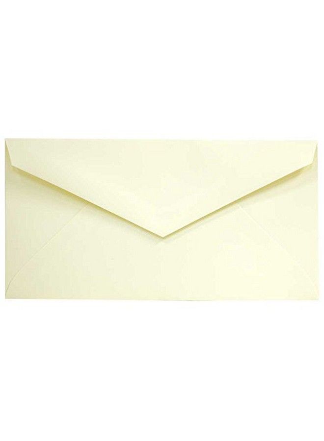 JAM Paper Monarch Strathmore Invitation Envelopes 3 7 8 X 7 1 2 Ivory Wove 50 Pack - Image 1