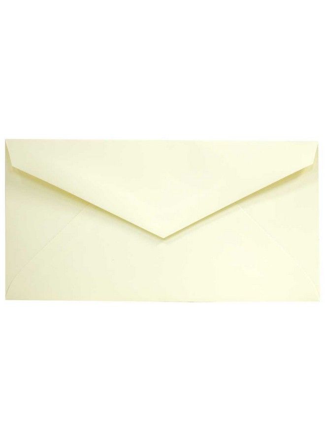 JAM Paper Monarch Strathmore Invitation Envelopes 3 7 8 X 7 1 2 Ivory Wove 50 Pack - Image 2