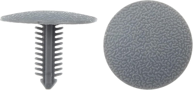 100 Pcs 6mm Plastic Push-Type Rivet Clips for Car Door, Fender, Bumper, Side Skirt, Trim Panels, Gray - Image 3