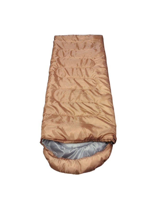 JH Adult Dirt-isolation Sleeping Bag With Hood Spring Autumn Winter Outdoor Camping - Image 1