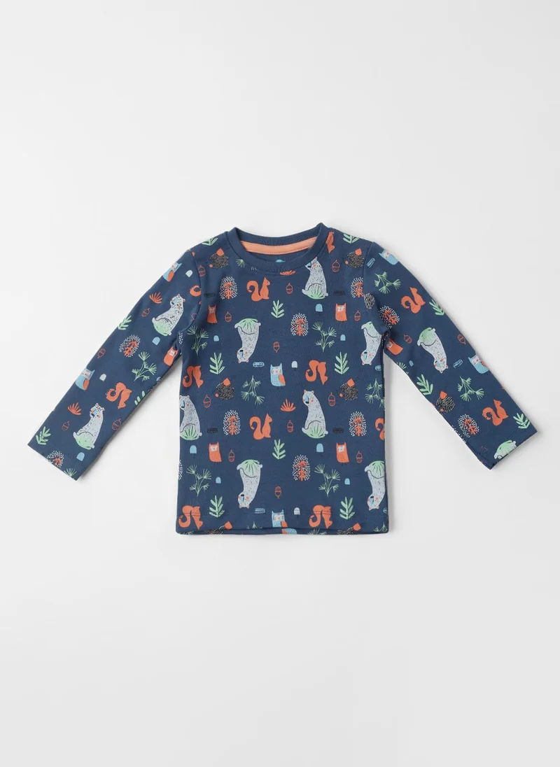 نوتيناتي Nautinati Baby Boys Cotton T-shirt Pack of 2