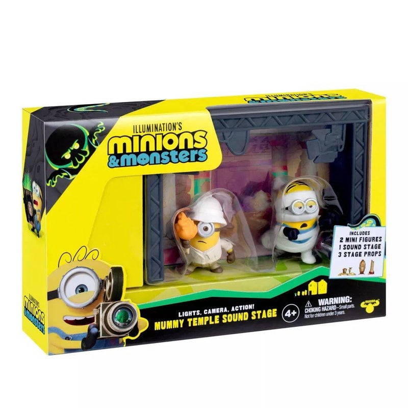 Minions & Monsters Mummy Temple Sound Stage Playset - Image 4