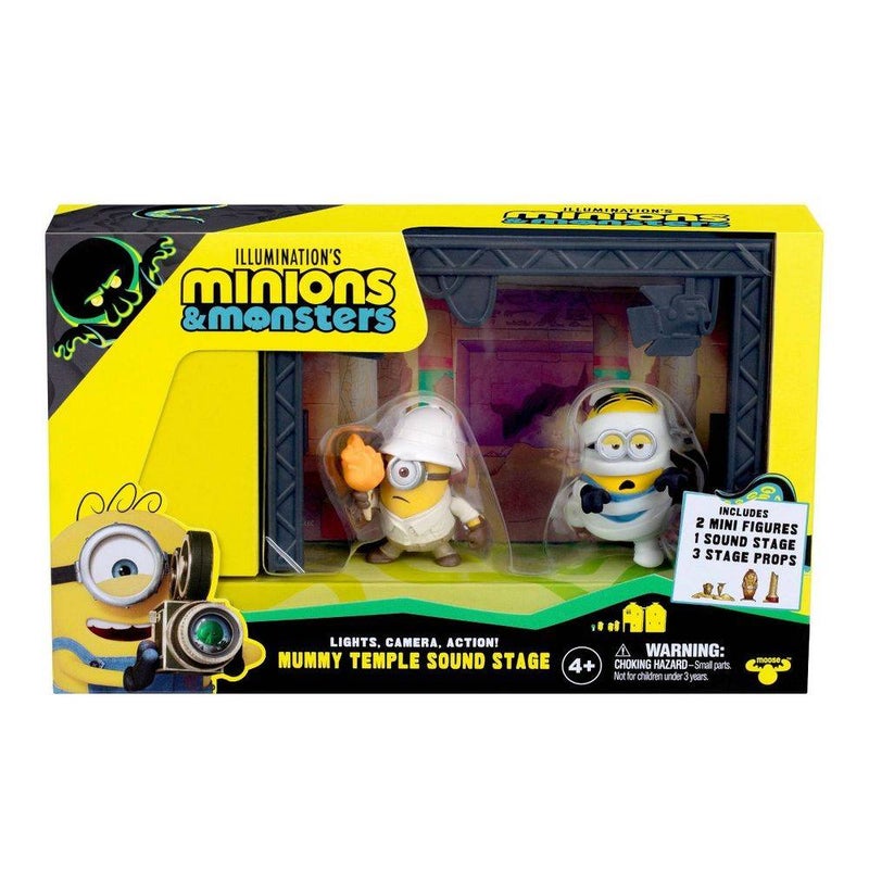 Minions & Monsters Mummy Temple Sound Stage Playset - Image 1
