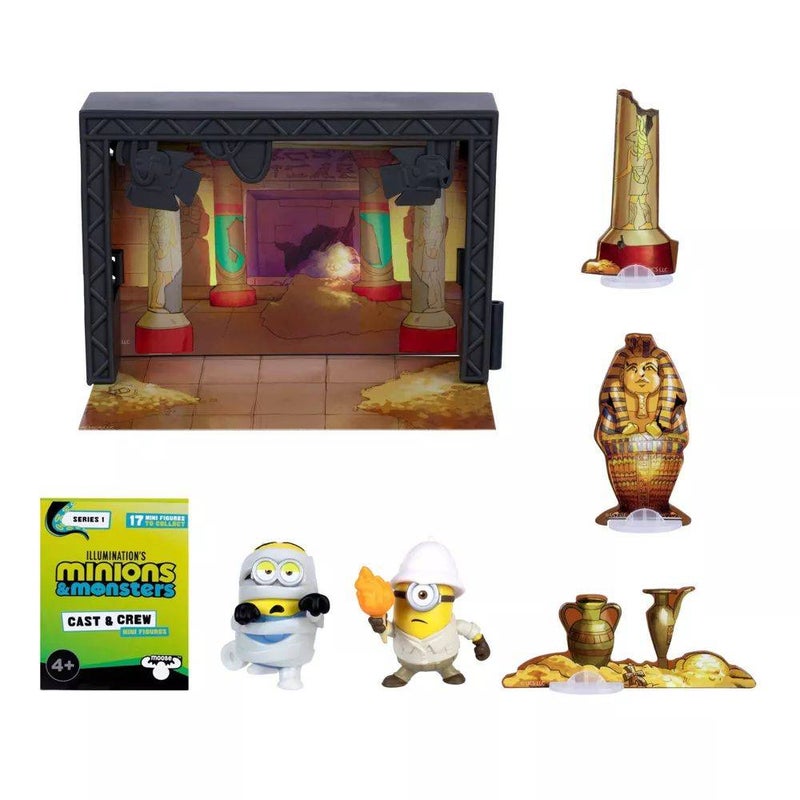 Minions & Monsters Mummy Temple Sound Stage Playset - Image 3
