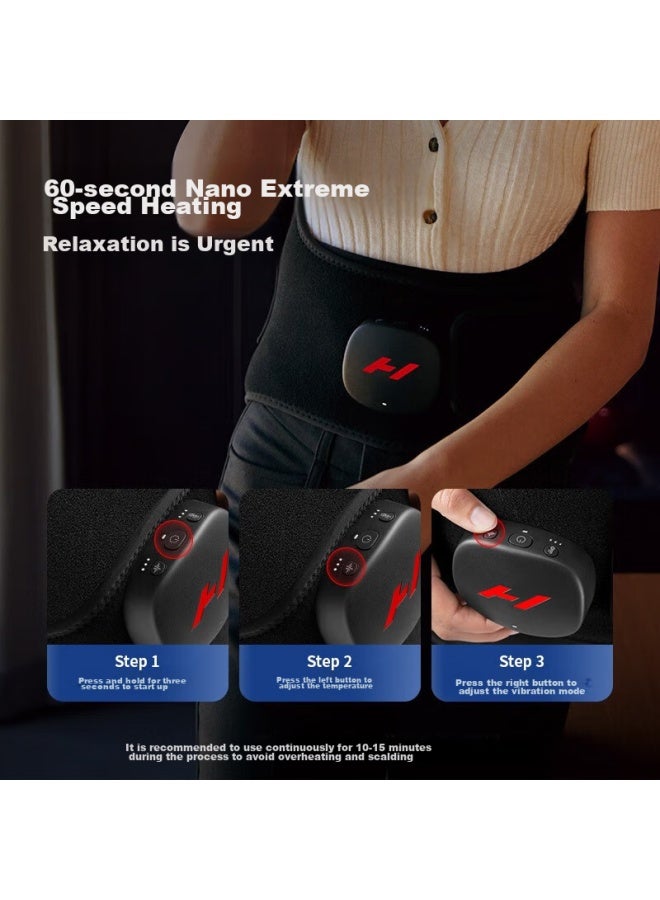 Hyperice Back Support Belt, Hot Compress, Vibration Waist Massager, Muscle Relaxation Device, Venom 2.0 - Image 2