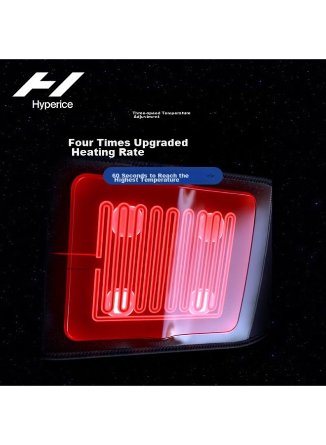 Hyperice Back Support Belt, Hot Compress, Vibration Waist Massager, Muscle Relaxation Device, Venom 2.0 - Image 3