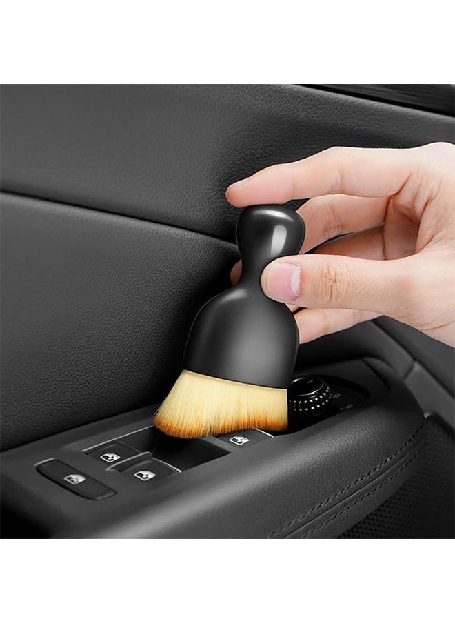 Generic 2 Pcs Car Interior Cleaning Brush, Duster, Detailing Brushes for Electronics, Handmade Model, Cellphone, Keyboard, PC, Laptop, Various Products Cleaning Brush  - Image 3