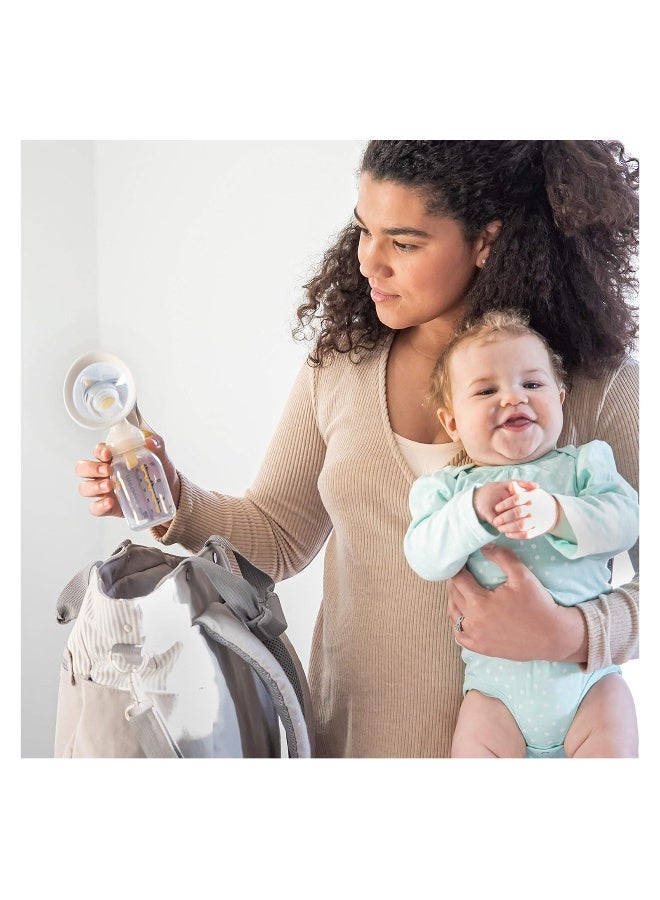 Comfortable Manual Breast Pump for Efficient Milk Expression, Single-Handed Design, Made of Plastic and Silicone Rubber, Ideal for Extracting Remaining Breastmilk, One Size Fits All. - Image 5