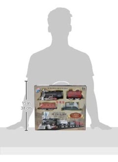 TOY GARDEN Electric Train Toy Set Car Railway Tracks Diecast Model Educational Game Boy Toys for Children  - Image 3