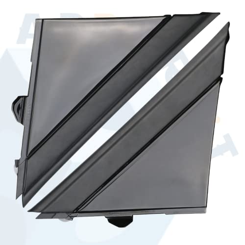 APPERFiT Fiat 500 Door Mirror Flag Cover Molding (Gloss Black) Left Driver & Right Passenger Side Compatible with 2012-2019 Fiat 500 Replaces 1SH17KX7AA 1SH16KXAA - Image 5