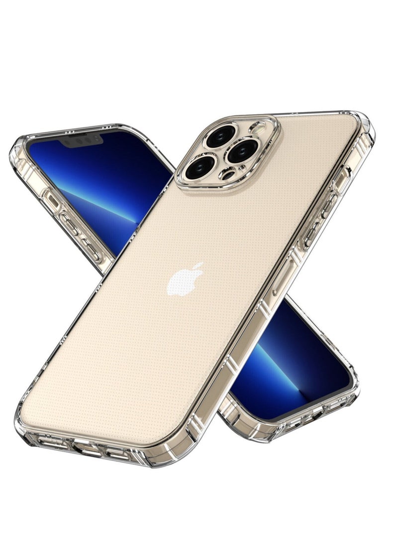 Raxoom For iPhone 14 Pro Max Clear Phone Case Cover & Screen Protector - Image 4