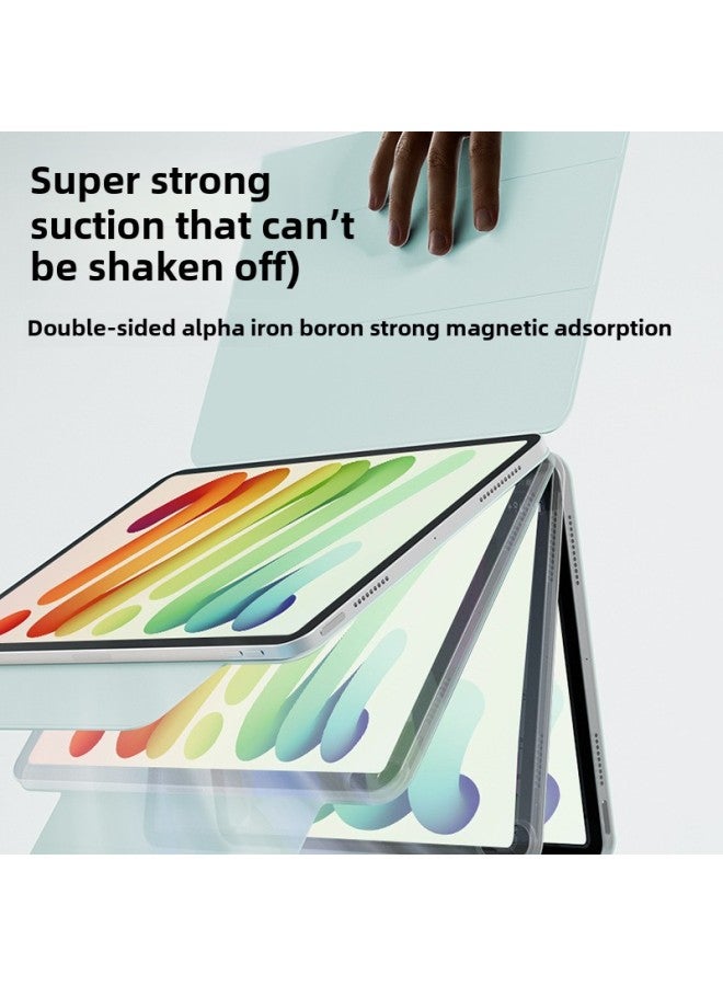 On Behalf Of The Hair IPad11 Protective Case Air7 Magnetic Double-sided Clip Mini67 Protective Case Air13 Suitable For Ultra-thin Endless-Color:Noble Black [double-sided Clip]-Applicable Models:mini6/7 - Image 4
