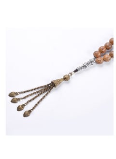 Hilalful HilalFul Prayer Beads - Zebrawood | Rosary Beads for Dhikr, Prayer For Adults | Islamic Gift Eid, Ramadan, Wedding, Anniversary, Birthday | 99 Beads  - Image 4