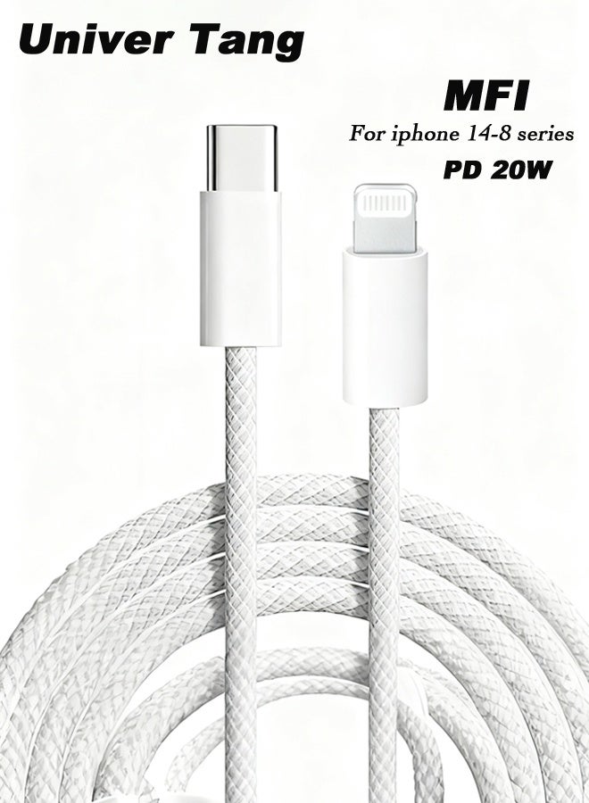 صورة العالمة محول كيبل USB C إلى لايتنينج [مصدق عليه من ابل] متوافق - نوع سي لاجهزة ايفون 14 برو ماكس 13 12 11 X XS XR 8 بلس ايربودز يدعم توصيل الطاقة 1 متر - Image 1