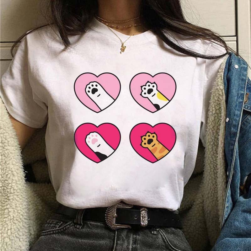 [Send On The Same Day] Supply T-Shirt Printed T-Shirt Women'S Short-Sleeved Women'S Clothing - Image 1
