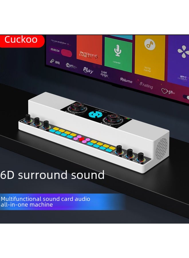 كوكو Y6 جهاز صوتي شامل للغناء الحي، كروكي، بلوتوث لاسلكي، مكبر صوت داخلي وخارجي لرقص الساحة - Image 3