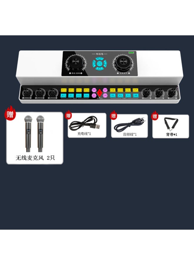 كوكو Y6 جهاز صوتي شامل للغناء الحي، كروكي، بلوتوث لاسلكي، مكبر صوت داخلي وخارجي لرقص الساحة - Image 1