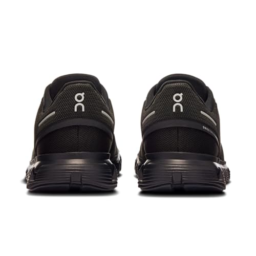 On Women's Cloud 6 Sneaker, Black/Black, 5.5 - Image 5