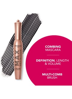 BOURJOIS PARIS Volume Glamour Max Définition Mascara - 01 -  Black, 12ml  - Image 5