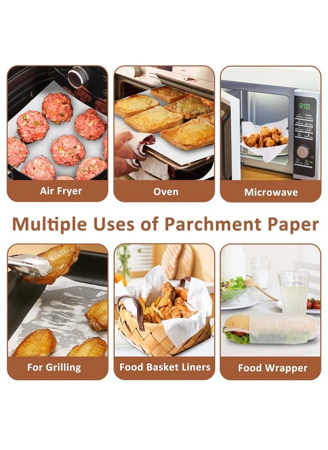 100PCS Deli Paper Sheets 12×12", Unbleached White Wax Paper Sheets for Food Basket Liners, Precut Parchment Paper Baking Sheets for Cookies, Grease Resistant Sandwich Wrappering Paper by Neyimqr
