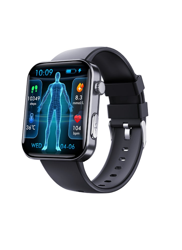 تشوميل F300 ECG، صحة حمض البوليك، مكالمة بلوتوث SOS إنذار السقوط ساعة ذكية - Image 2