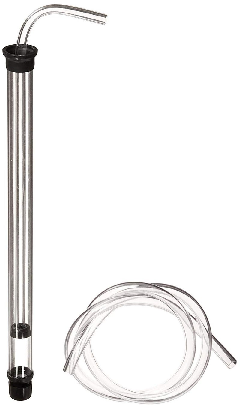 Fermtech Mini Auto-Siphon - Clear Siphon with 3ft Food - Grade Vinyl Hose - Effortless Bottling for 1 Gallon Jugs, Wine, Beer, Mead & Kombucha - 3/8in - Image 1