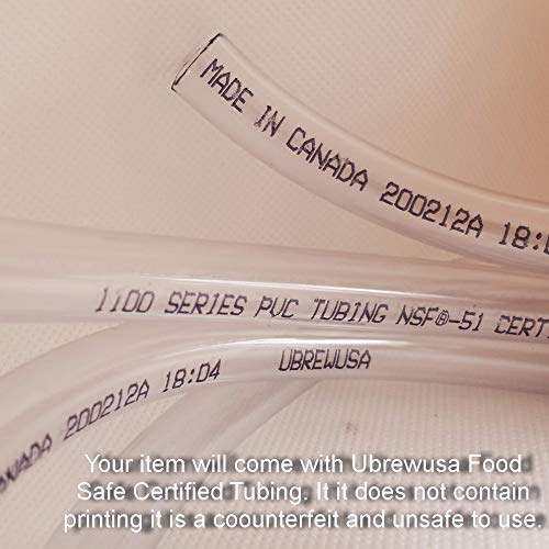 Fermtech Mini Auto-Siphon - Clear Siphon with 3ft Food - Grade Vinyl Hose - Effortless Bottling for 1 Gallon Jugs, Wine, Beer, Mead & Kombucha - 3/8in - Image 5